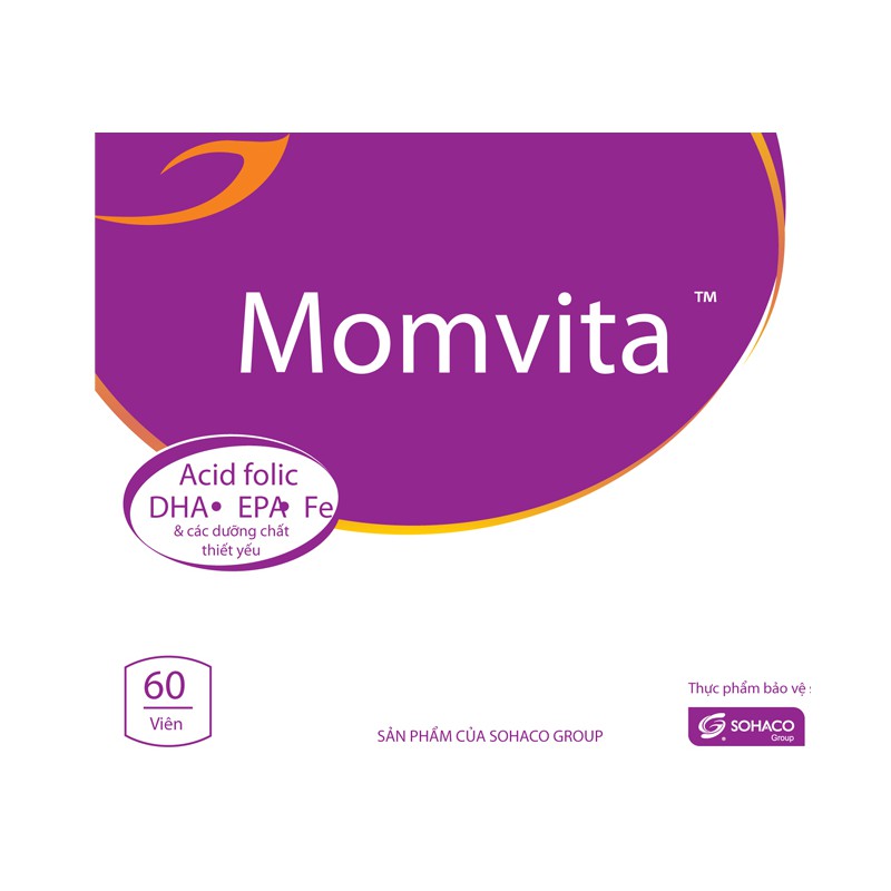 Vitamin bà bầu Momvita - Mẹ khỏe Bé thông minh - hộp 30 viên | BigBuy360 - bigbuy360.vn