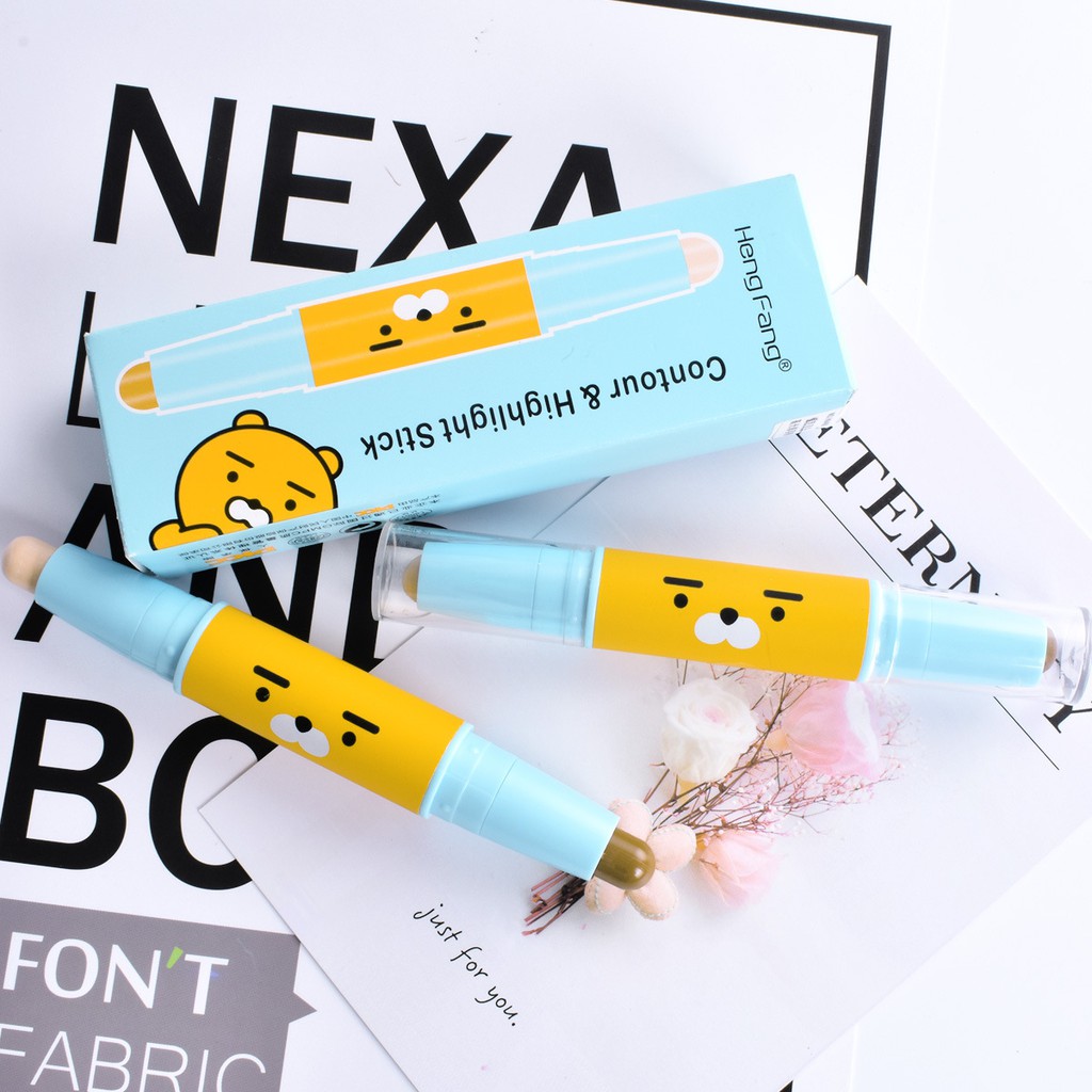 HengFang Three-color Stereo Double Gloss Fixing Stick 3.4g # H8469 | BigBuy360 - bigbuy360.vn
