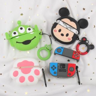 Vỏ hộp tai nghe không dây kiểu hoạt hình từ silicon cho Apple Airpods Pro