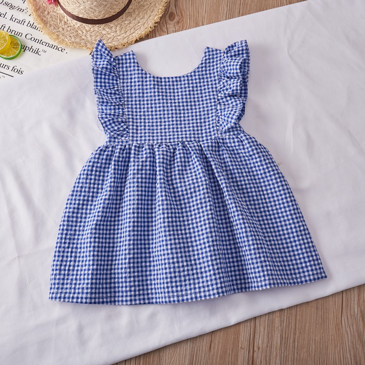 D62 váy cho bé gái 2-6 tuổi thời trang hè cánh tiên cỏ tròn xinh xắn đáng yêu phong cách