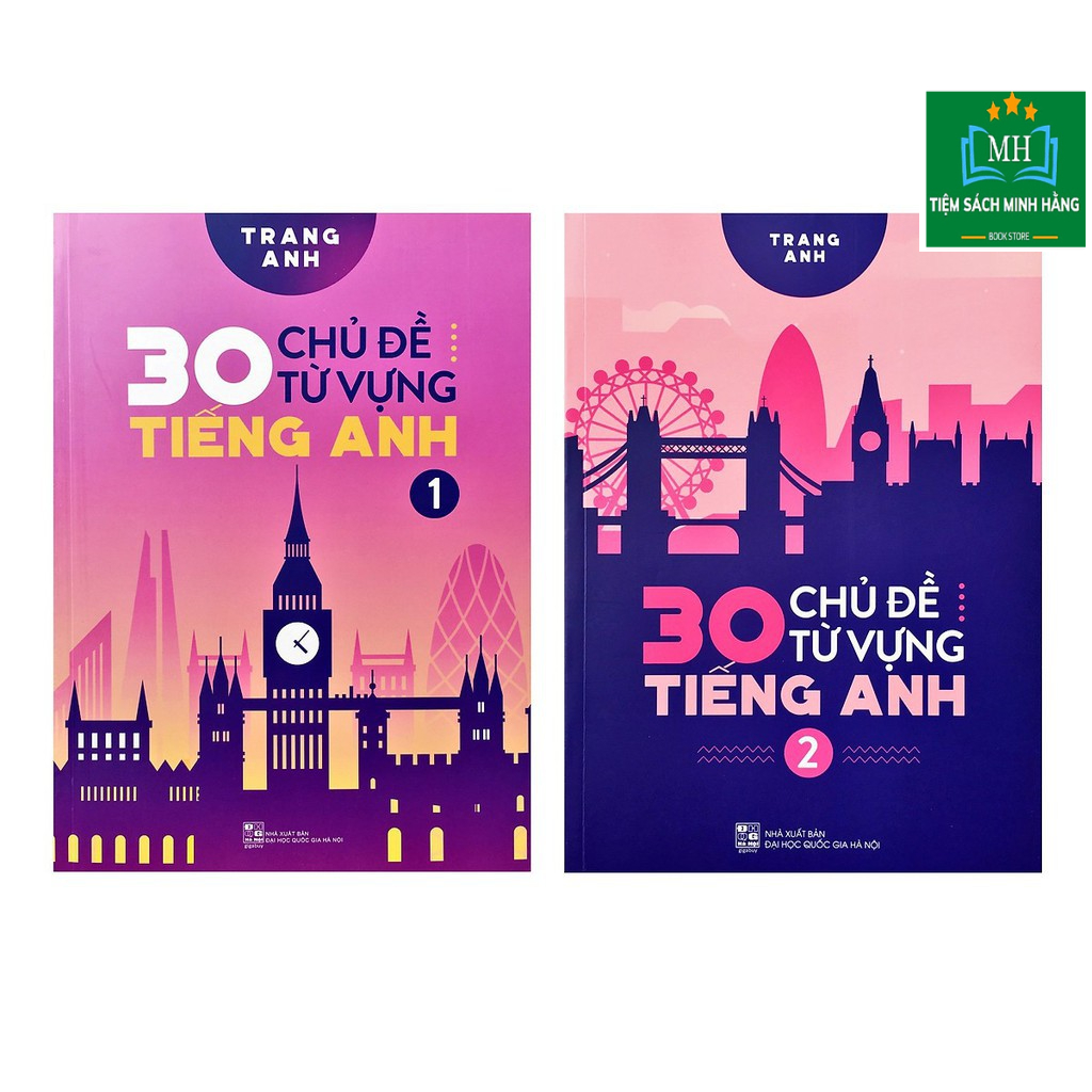 Sách - Combo 30 chủ đề từ vựng Tiếng Anh