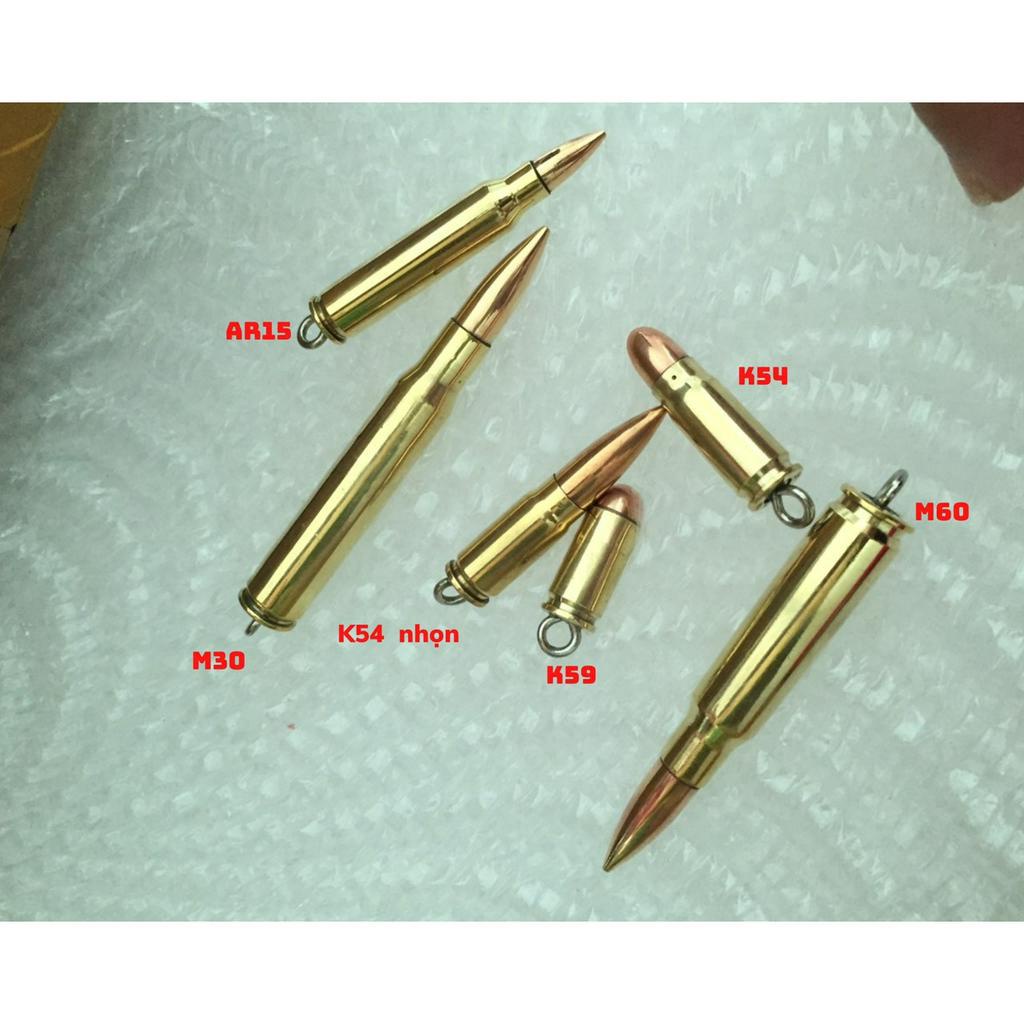 Móc khoá ar, móc khoá k54 nhọn, k54 đầu tù, đại liên m30, đại liên m60