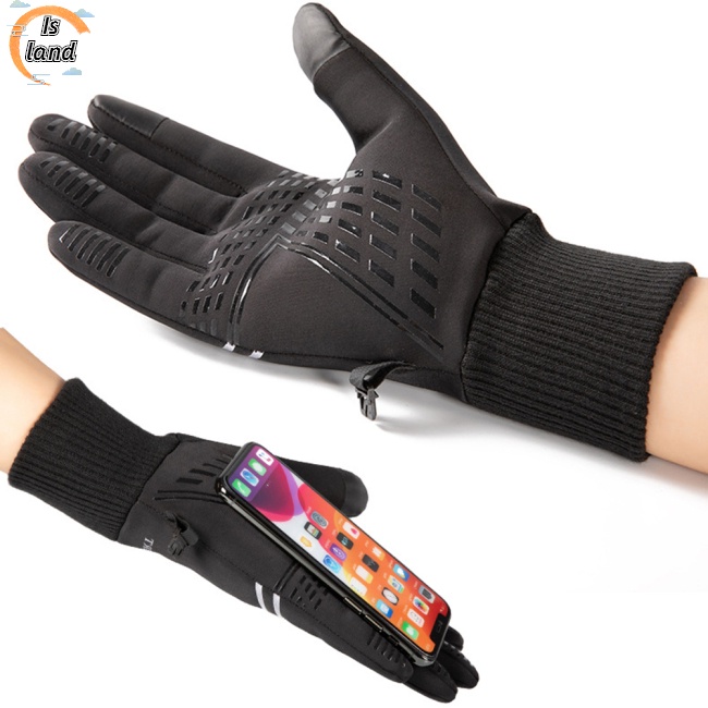 Găng tay màn hình cảm ứng giữ ấm chống nước thoải mái tiện lợi