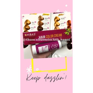 Thuốc nhuộm tóc Chibas, trợ oxy nhuộm Chibas