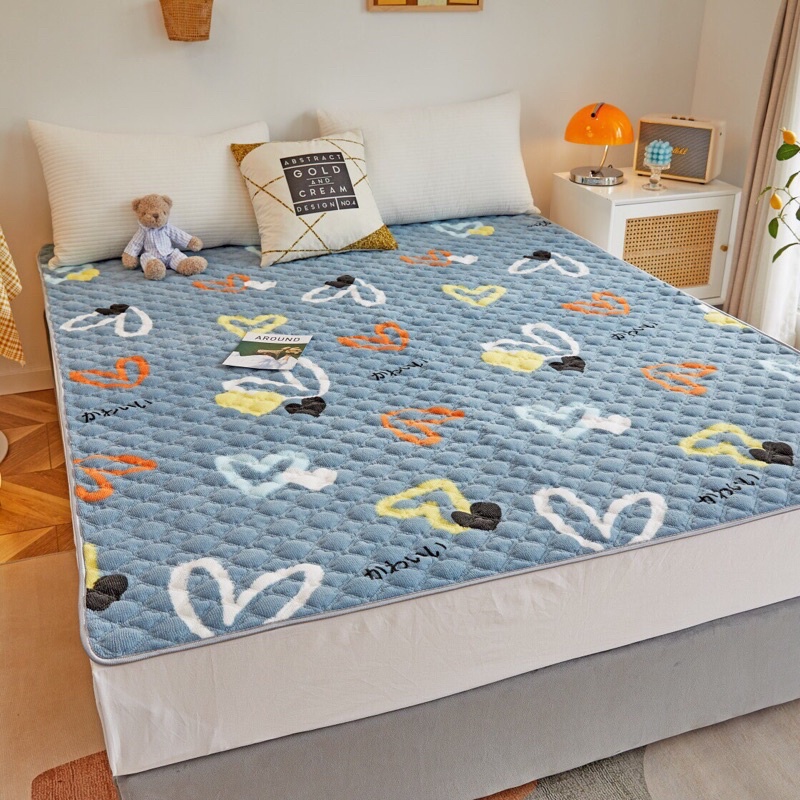 thảm nỉ tuyết sữa kháng khuẩn bear 3 in 1 mới nhất 2021