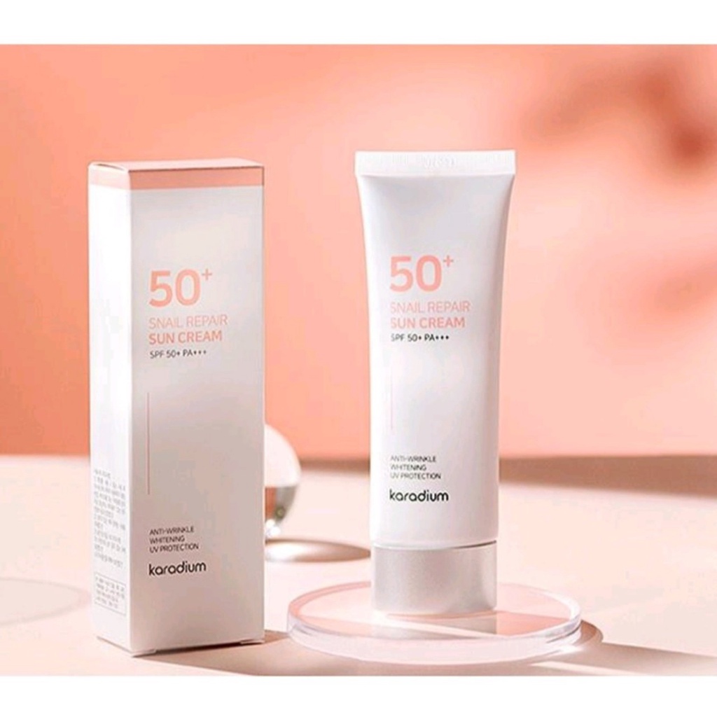 Kem chống nắng Karadium Snail Repair Sun Cream SPF 50+ PA+