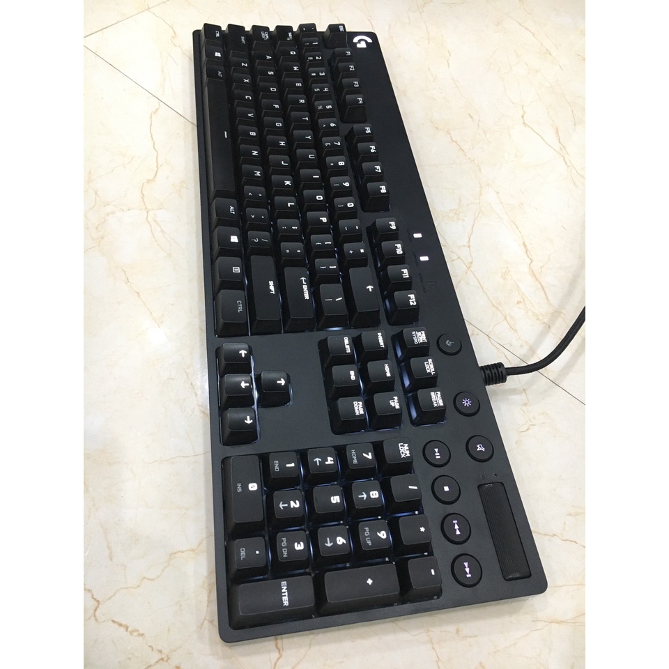 Bàn phím cơ Logitech G610 Orion Blue hàng đã qua sử dụng vẫn dùng tốt thanh lý