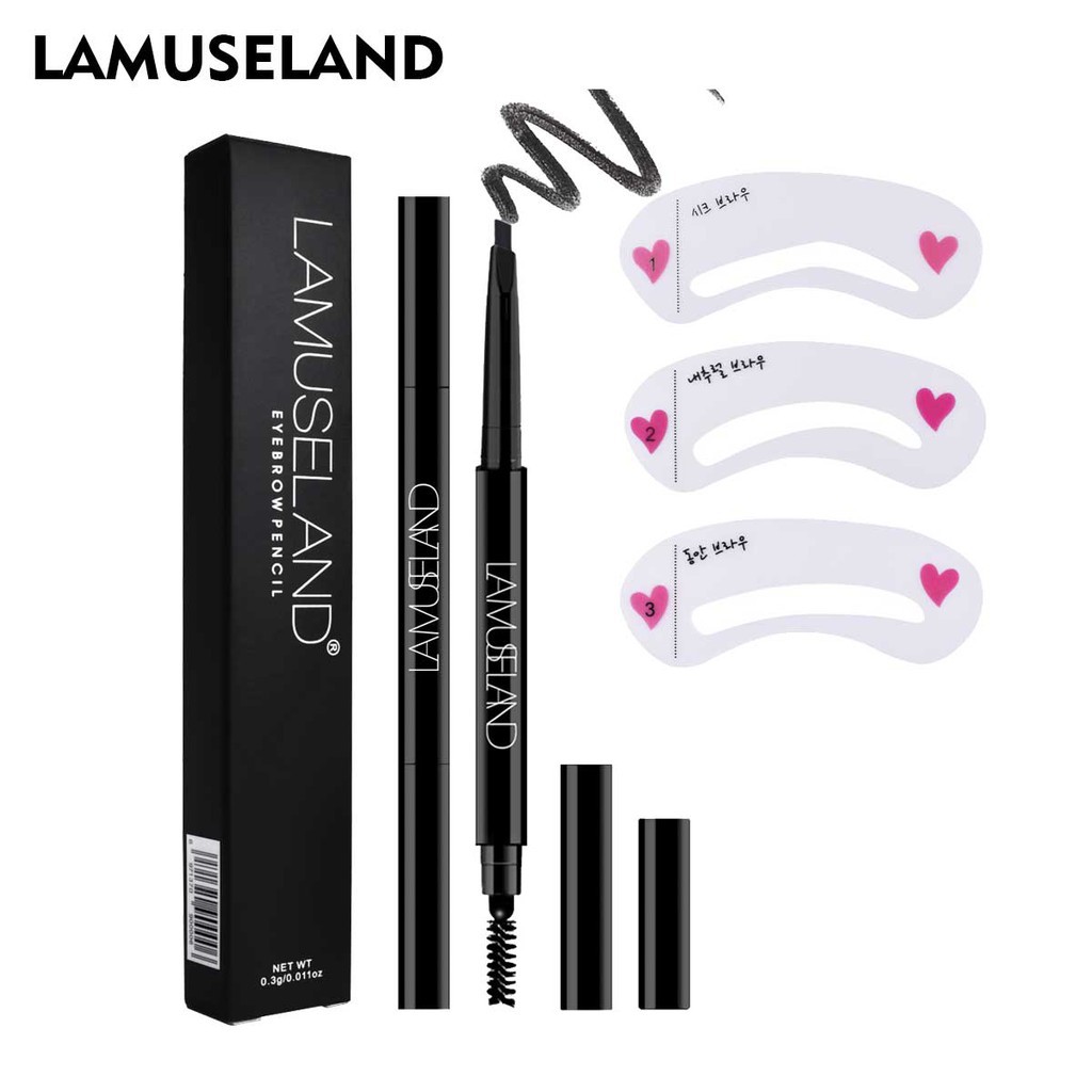 Sale 70% Chì kẻ lông mày dạng xoay LAMUSELAND lâu trôi thiết kế hai đầu tiện dụng, 02 Brown Giá gốc 20,000 đ - 60A97-3 | BigBuy360 - bigbuy360.vn