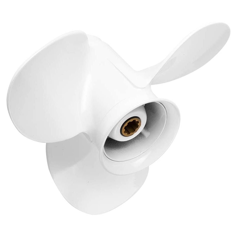 Cánh Quạt 3 Lưỡi 8 Spline Cho Động Cơ Thuyền Yamaha 9.9Hp 15Hp 9 1 / 4X 9