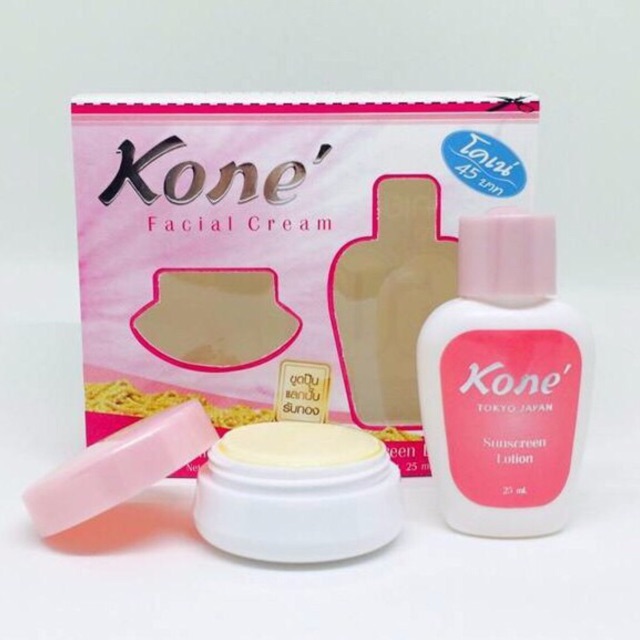 Bộ Kem Face Kone Thái Lan Chính Hãng - Dưỡng Trắng Da Mặt Hiệu Quả