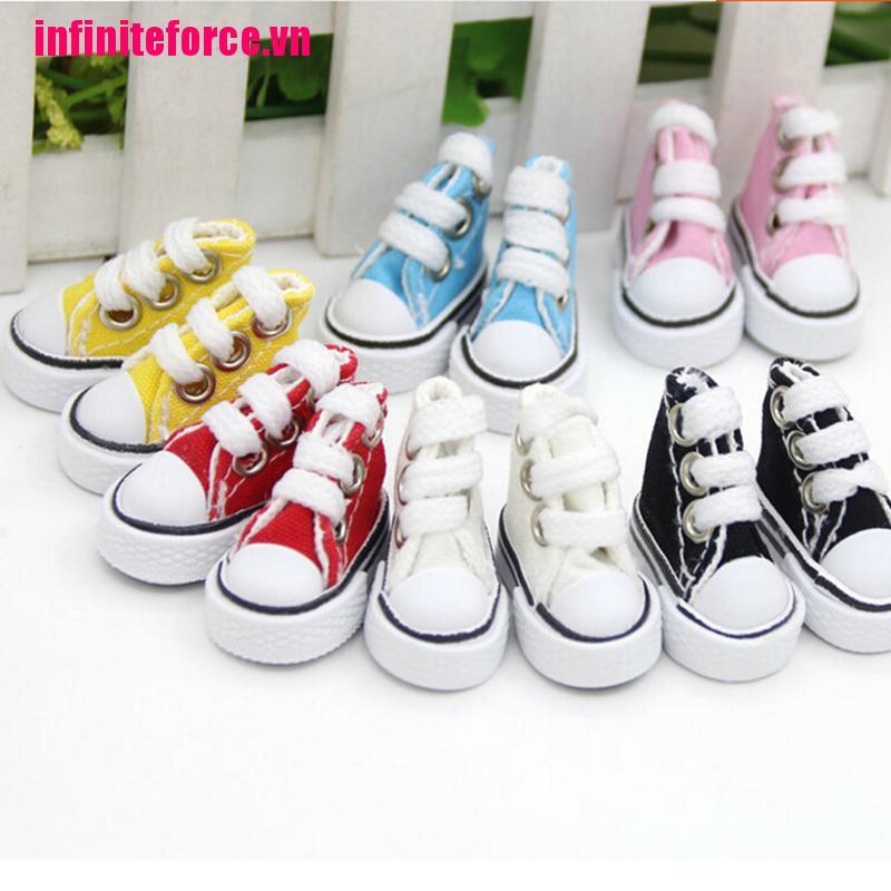 Giày Múa Ba Lê Vải Denim Đế Bằng 5cm Thiết Kế Dễ Thương