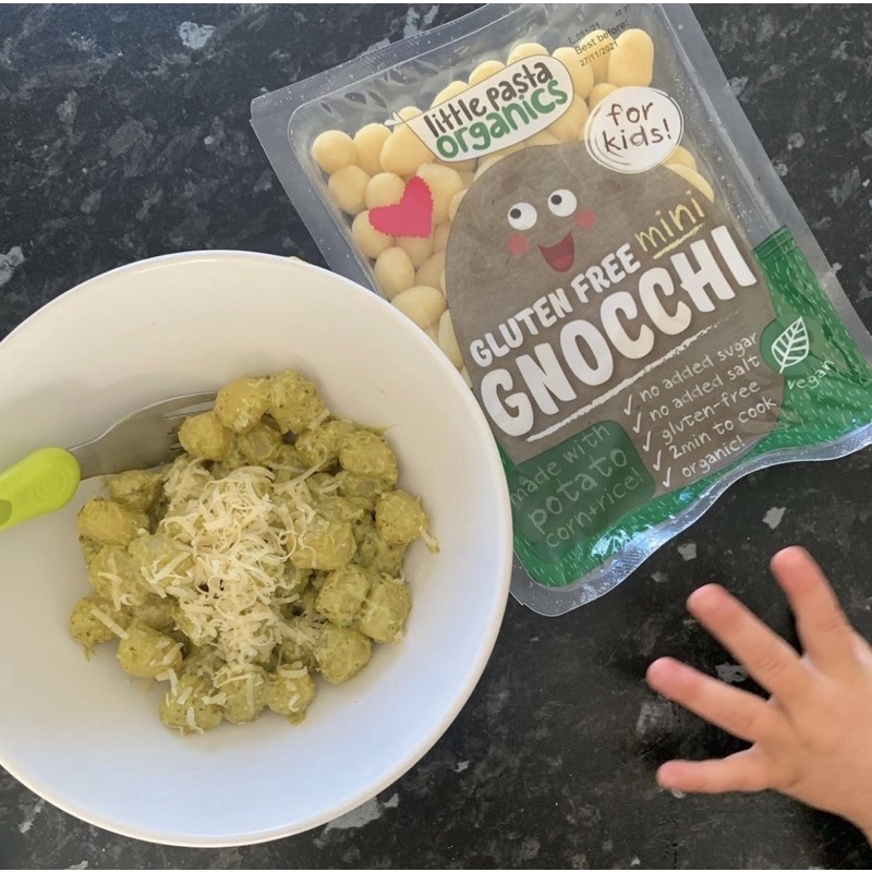 Mì Ý Gnocchi khoai tây Little Pasta Organics cho bé không muối, không đường, không sữa