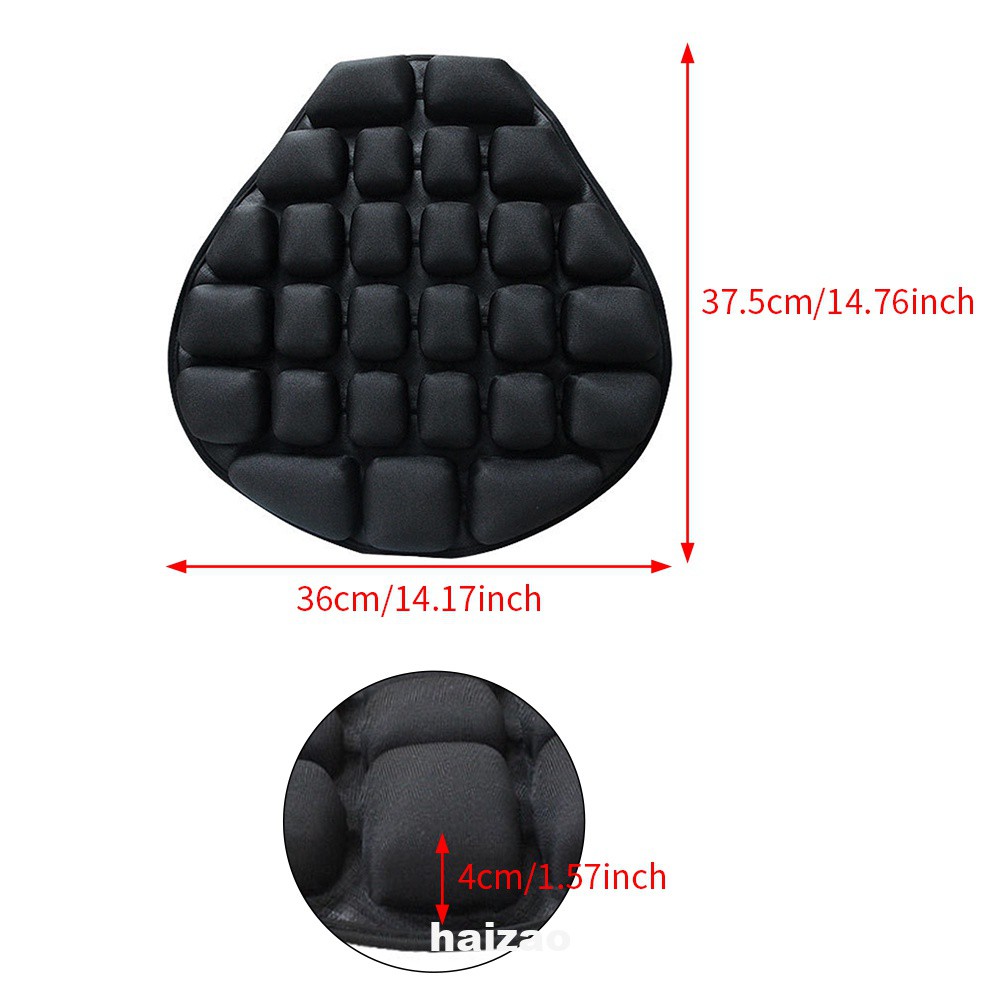 Universal Safe Accessories Saddles TPU Cruiser Touring Pressure Relief Cooling Down Motorcycle Seat Cushion