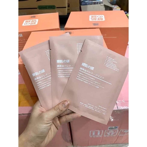 Mặt Nạ Nhau Thai Cừu🌸FREESHIP🌸Mặt Nạ Tế Bào Gốc Nhau Thai Cừu Cuống Rốn😋😋 | BigBuy360 - bigbuy360.vn