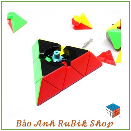 Rubik Pyraminx Stickerless MoYu MeiLong MFJS Rubik Tam Giác ( Mã RB39 )