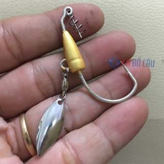 Lưỡi câu AR15 chuyên gắn mồi mềm câu cá lóc