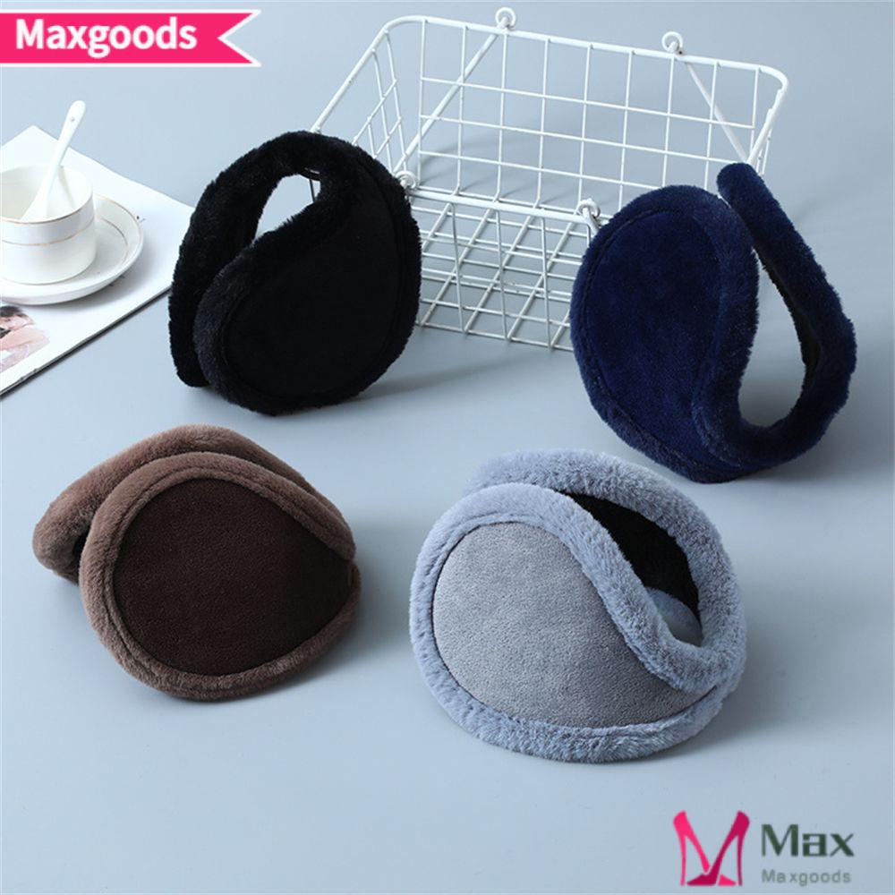 Maxg Ear Muffs Dây Đeo Tai Nghe Chụp Tai Bằng Vải Bông Dày Mềm Mại Dành Cho Nam