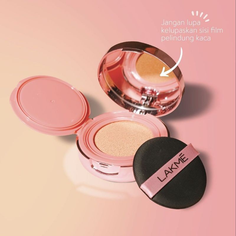 (hàng Mới Về) Kem Lót Trang Điểm Lakme Dạng Air Cushion Màu Lì 9to5 Mờ / Matte