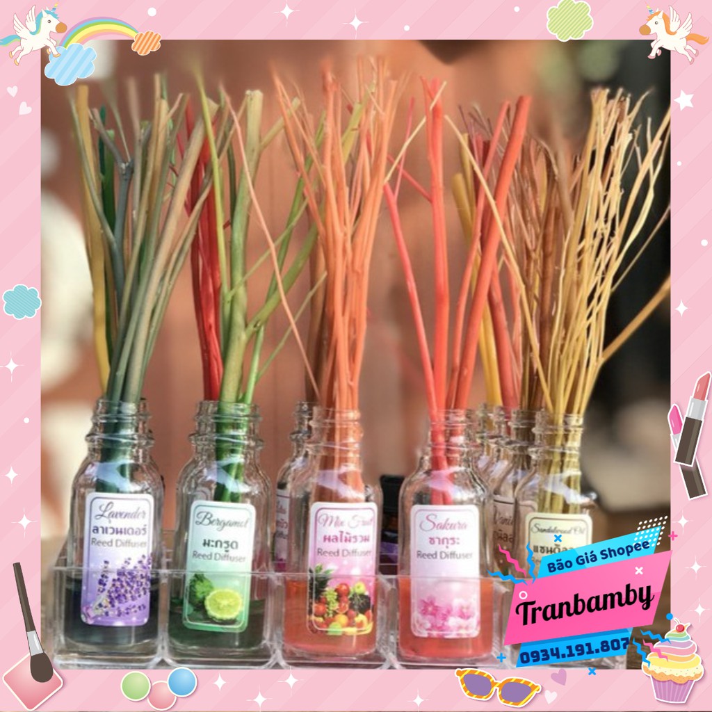 Tinh Dầu Thơm Phòng Reed Diffuser Hong Hom 10ml