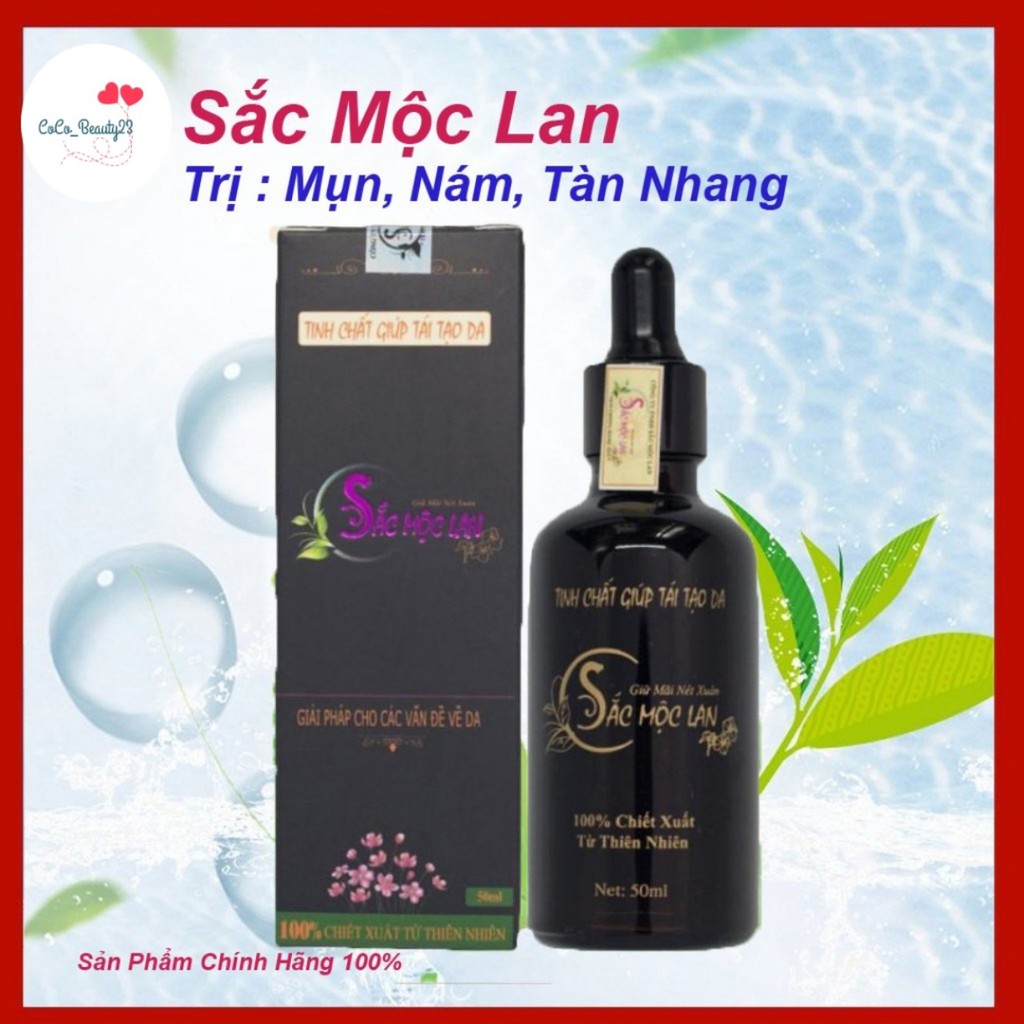 Tái Tạo Da Sắc Mộc Lan Xóa Tan Mụn, Nám,Tàn Nhang