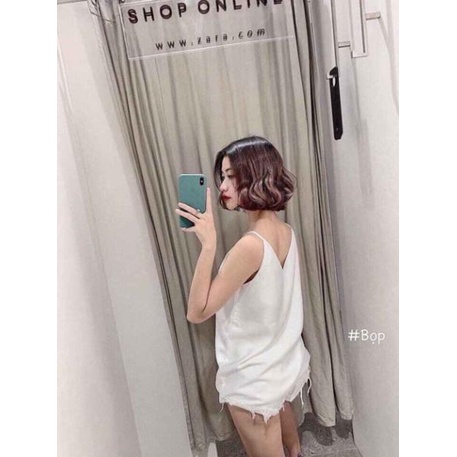 Áo 2 dây nữ 🌞 áo hai dây lụa satin mềm mịn siêu đẹp | BigBuy360 - bigbuy360.vn