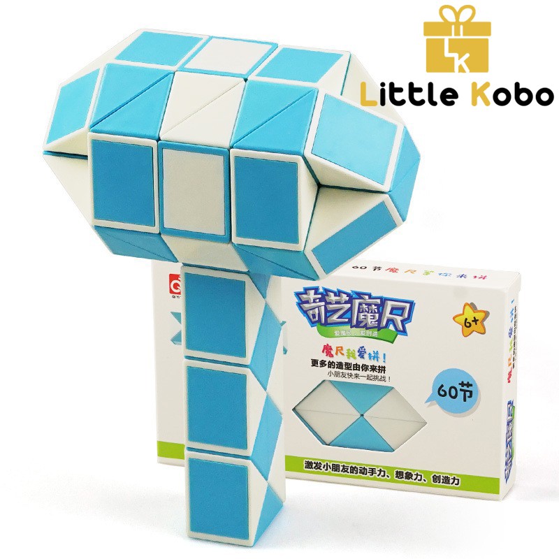 [3 Mẫu] Rubik Biến Thể Snake QiYi Twist Puzzle Cao Cấp Rubic Rắn Đồ Chơi Thông Minh