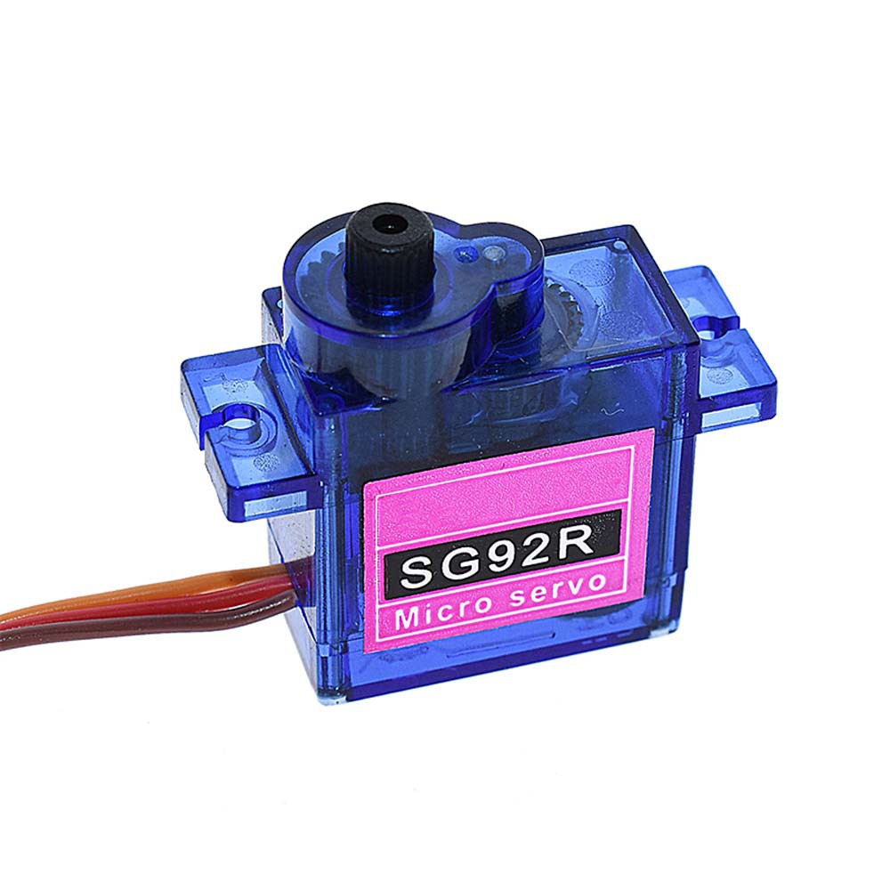 [COD] Micro Aeromodelling Robot For RC Model Helicopter Parts Motor Blue Remote Control SG92R Replace SG90 Servo Aircraft model/Multicolor