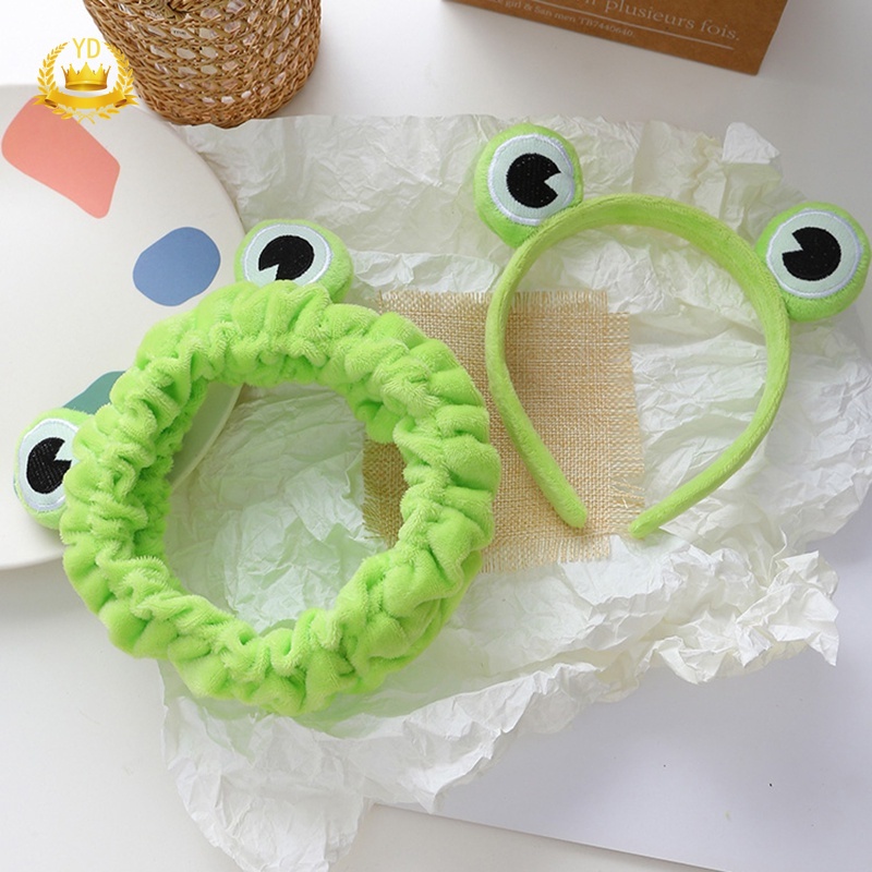 Dễ Thương Băng Đô Cài Tóc Hình Chú Ếch Đáng Yêu Cho Nữ