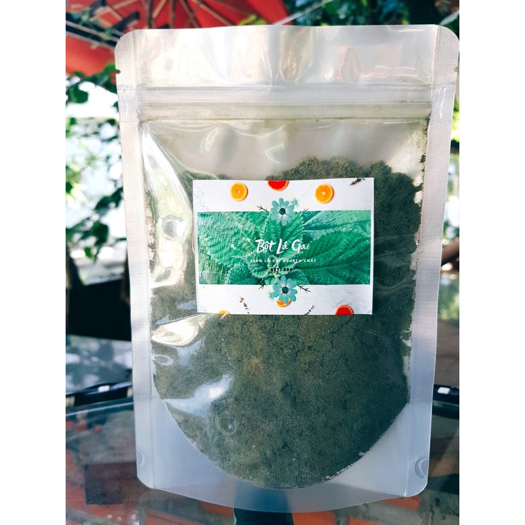 BỘT LÁ GAI KHÔ gói 50G - Cam Kết NGUYÊN CHẤT 100%