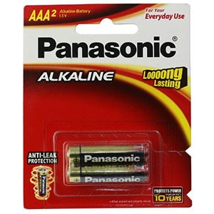 Pin đũa AAA LR03 Panasonic Alkaline LR03T/2B 1.5V vỉ 2 viên