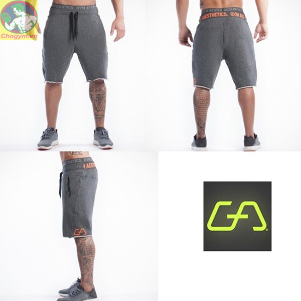 Quần Shorts Gym Aesthetics Cho Nam Nhập Khẩu Q-004