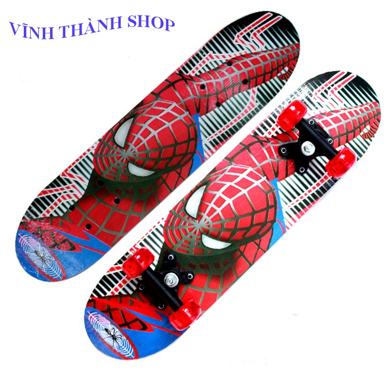 Ván Trượt Skateboard Hoạt Tiết Hoạt Hình CHo Bé