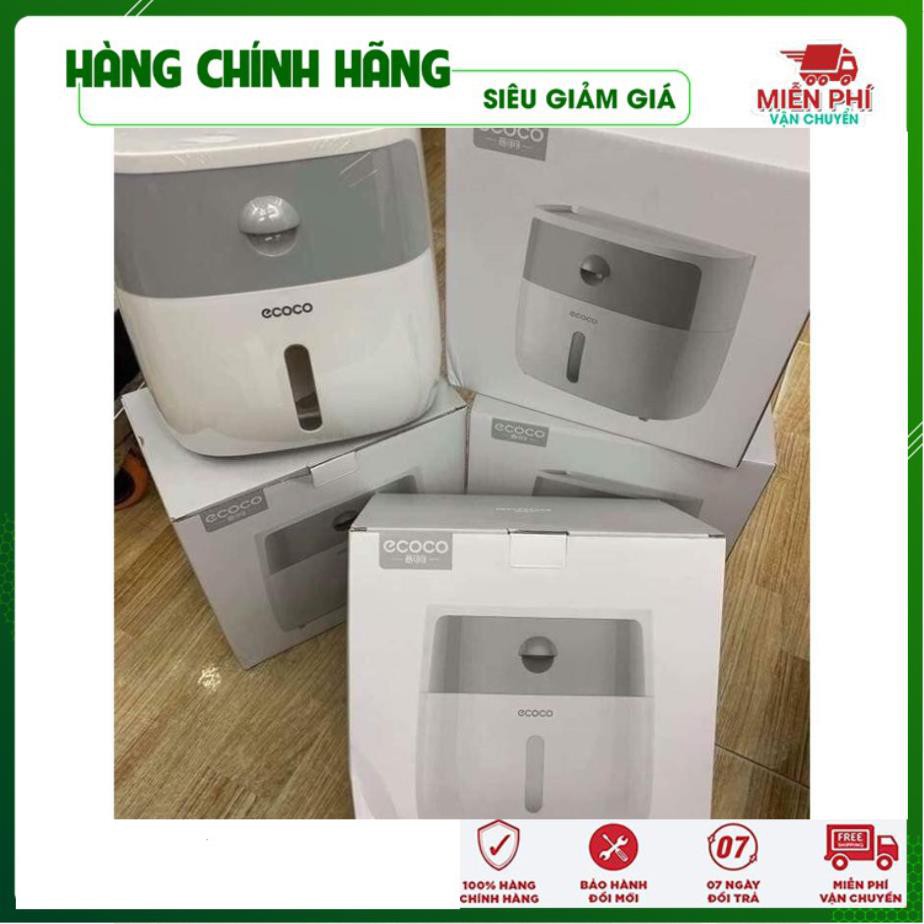 💝FREESHIP - LOẠI 1💝 Hộp giấy vệ sinh đa năng Ecoco cao cấp | Hộp đựng giấy vệ sinh Ecoco cong - Gia Dụng Thông Minh