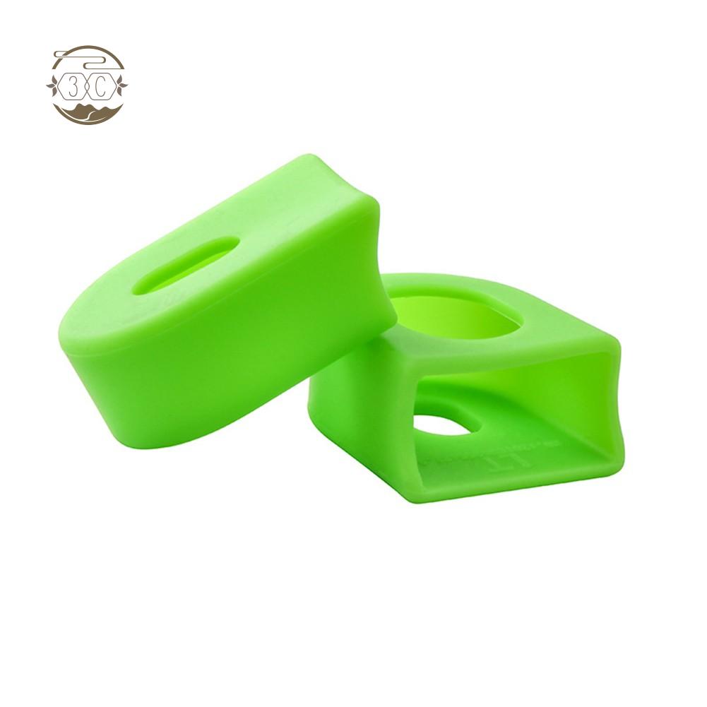 2 Nắp Silicone Bảo Vệ Tay Quay Xe Đạp Leo Núi