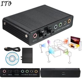 Đầu chuyển đổi âm thanh 5.1 7.1 điều khiển loa cho PC