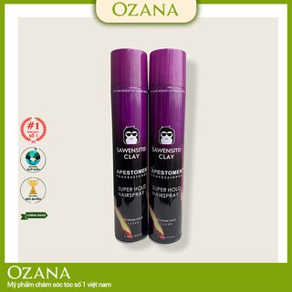 Gôm xịt tóc giữ nếp tạo kiểu siêu cứng giá rẻ chính hãng MN24