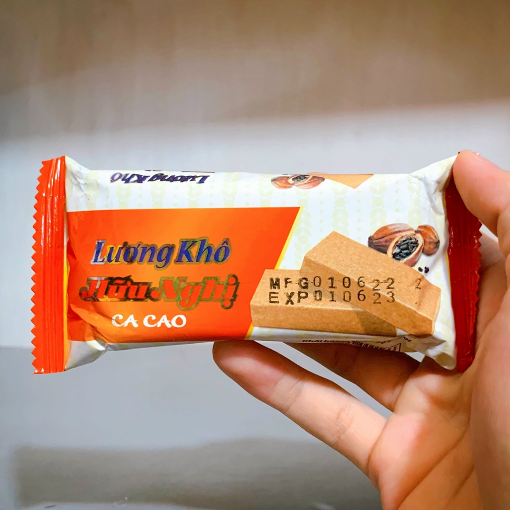 Lương Khô Hải Châu 5 Sao, Lương Khô Hữu Nghị Vị Cacao/ Đậu xanh, Lương Khô Bay