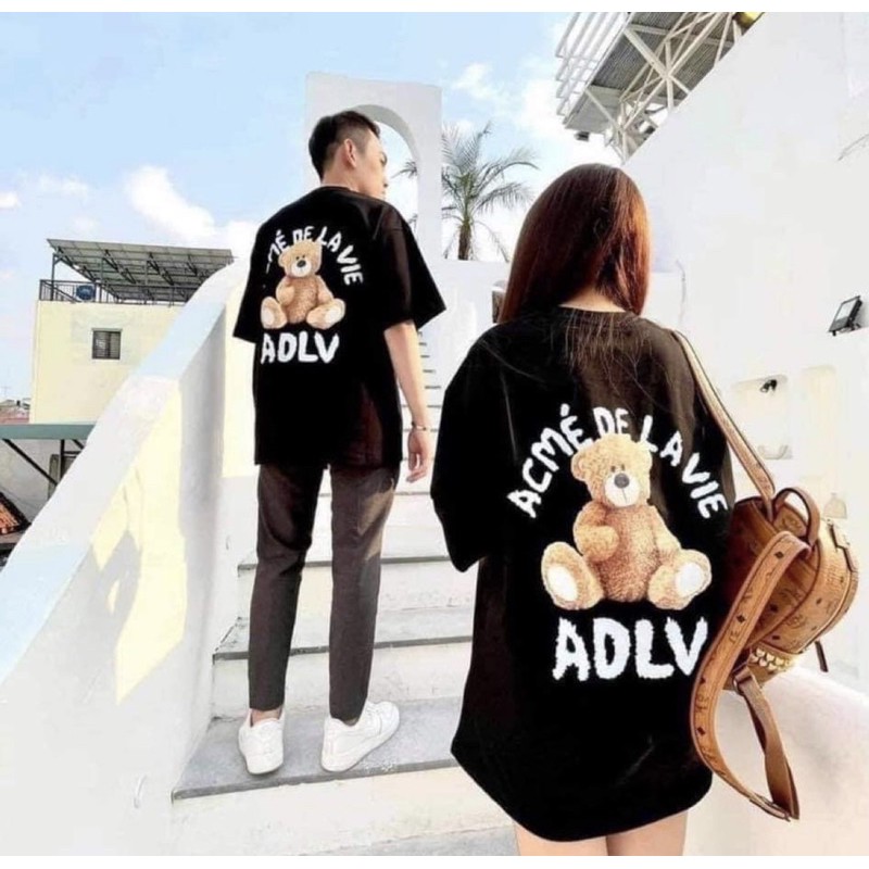 Áo thun tay lỡ A D L V cho bé và gia đình , áo thun nam nữ unisex , Samyy_vn