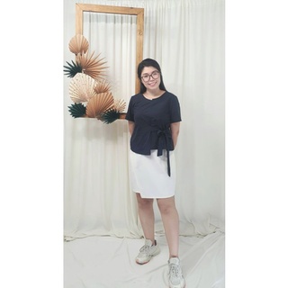 Bigsize công sở - bígsize - set áo và chân váy đắp giả