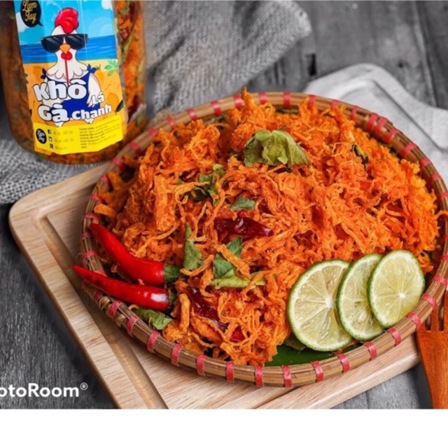 ✅ [HÀNG CÓ SẴN] KHÔ GÀ LÁ CHANH 300gr- Cực ngon cực mê 💥 | BigBuy360 - bigbuy360.vn