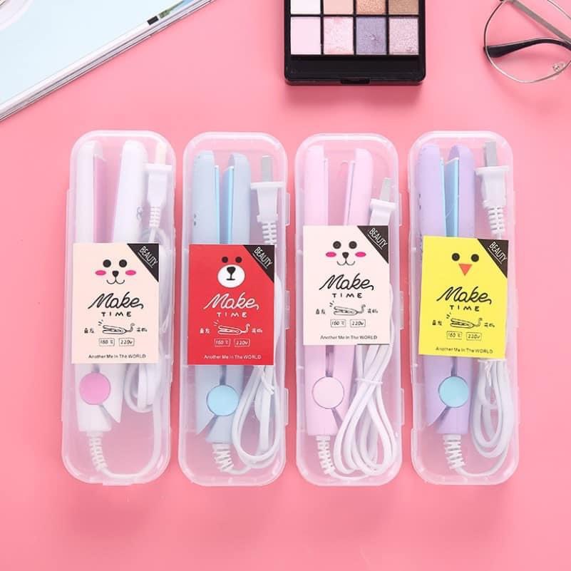 Máy duỗi tóc mini hình thú dễ thương