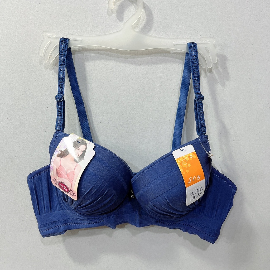 Áo lót nữ nâng ngực tạo khe Joy 9353 mút dày có gọng cúp xéo bản lưng 3 móc size 34, 36, 38