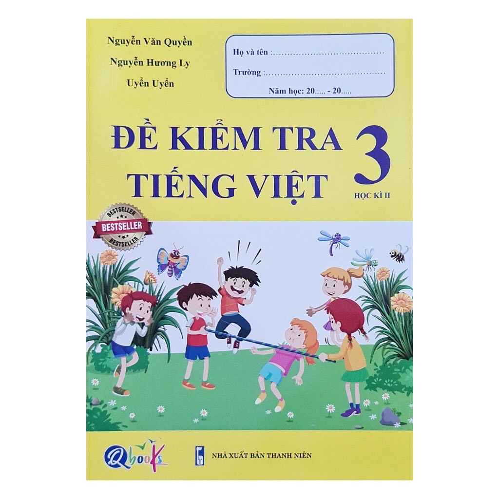 Sách - Đề Kiểm Tra Tiếng Việt Lớp 3 (Học kì 2)