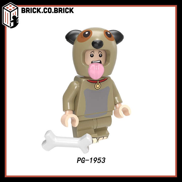 Đồ chơi Lắp ráp Minifigure Hóa Trang Động Vật Xếp hình Lego Cosplay Nhiều Màu Sắc Cho Bé PG8223