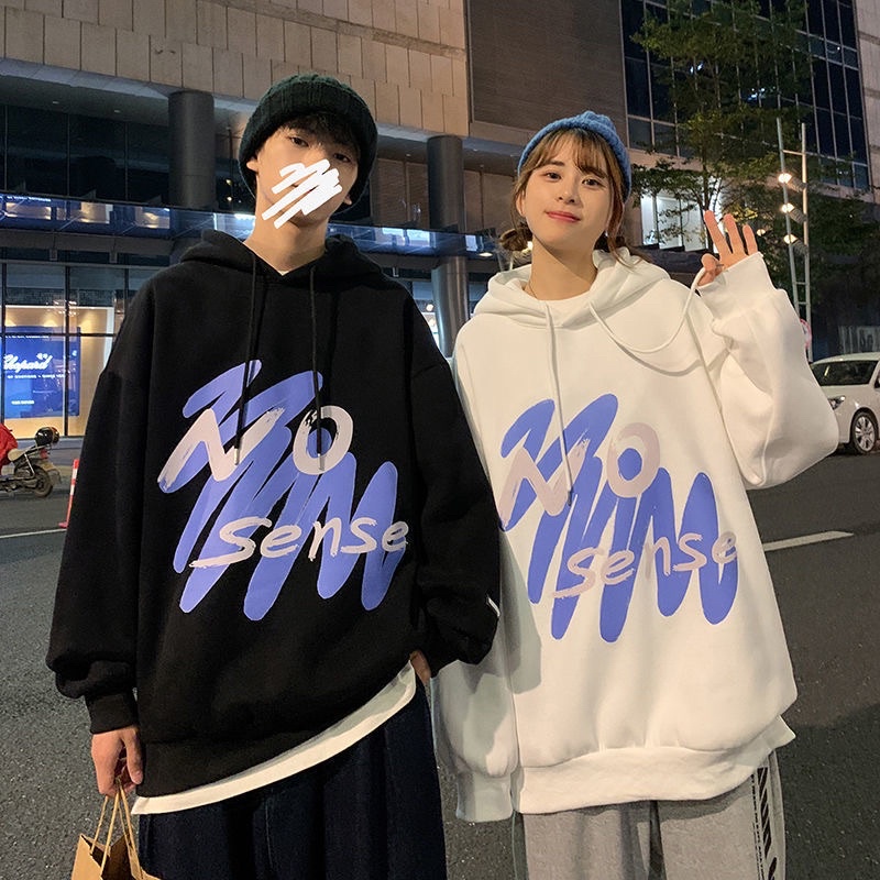 Áo nỉ bông nam nữ unisex , áo hoodie Sen có mũ 2 lớp dày mịn ấm free size phom rộng, phong cách hàn quốc in chữ siêu đẹp | BigBuy360 - bigbuy360.vn
