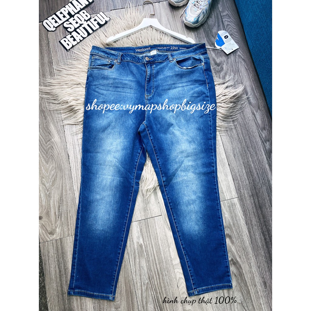 quần jean skinny bigsize cao cấp (ms: JBS-27)