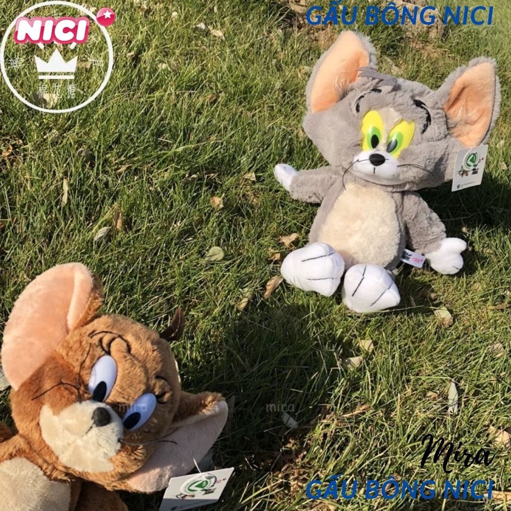 Gấu Bông Tom & Jerry Hãng Nici Búp Bê Thú Nhồi Bông Thương hiệu NICI Quà Sinh Nhật Cho Nữ 43cm MIRA-GB28012