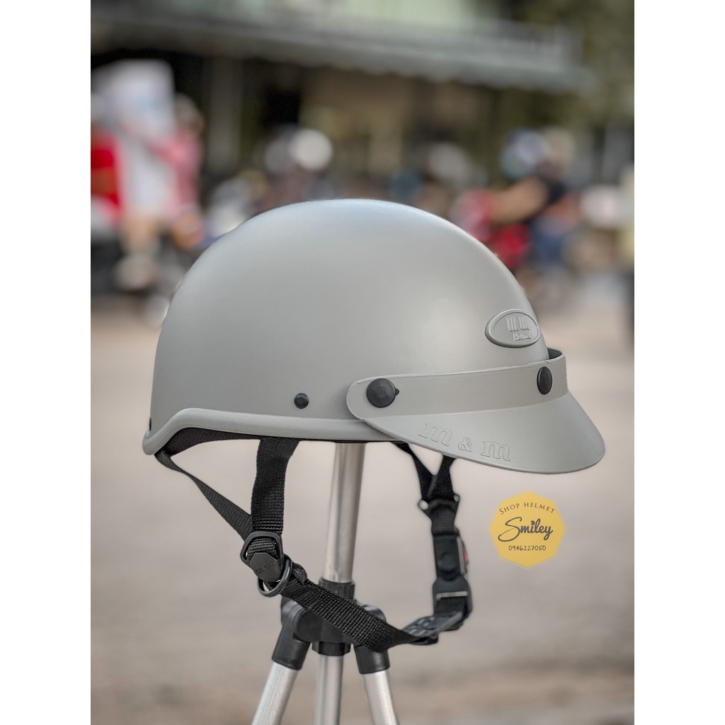 Mũ bảo hiểm Helmet MM chính hãng LoGo.01
