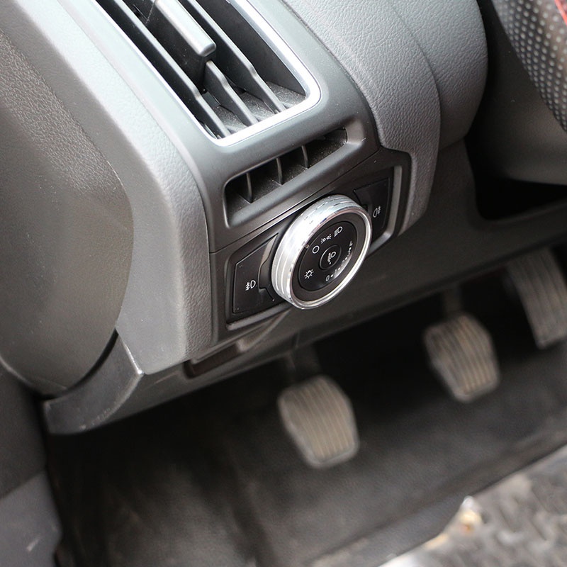 Khung hợp kim nhôm Aluminium bọc núm điều chỉnh đèn pha cho Ford Focus 3 4 MK3 MK4 KUGA Kuga Escape Mondeo Ford Edge
