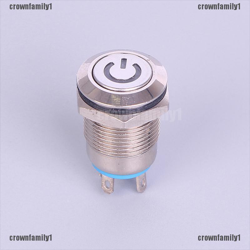 Công Tắc Nút Đèn Led 12mm 12v Chuyên Dụng